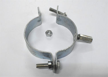 金属のHanggerの管の輪ゴムのSepcification DINのスライバのない割れたパイプ・クランプ