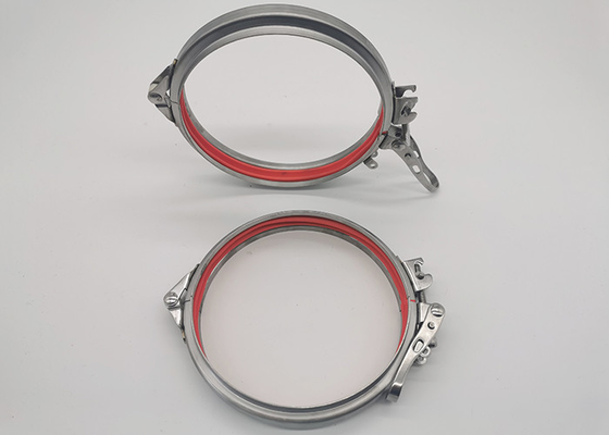 ステンレス鋼の管を導管で送ることは調整ネジが付いている速い引張環を締め金で止める