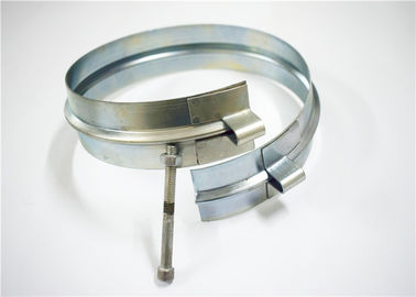 スライバ金属の広いパイプ・クランプの電流を通されたステンレス鋼の管関係の円の頭部