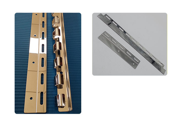 ポリ塩化ビニールのストリップのカーテンのための掛かるシステムの201ステンレス鋼のストリップ ドア ハードウェア ホック