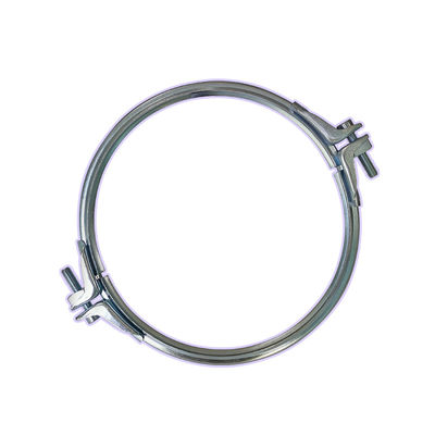 換気および集塵システム用のカスタマイズ生産による150mmボルト締めパイプクランプ