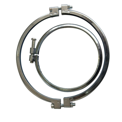 産業80mm-630mmのステンレス鋼の管はAntirust単一のボルト パイプ・クランプを締め金で止める