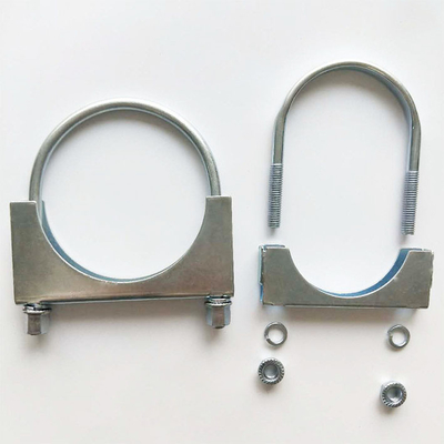 OEM ODM 2.5inchのU字型ボルトの自動予備品のマフラーのホースのたがをパイプ・クランプ