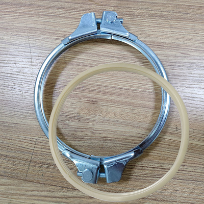 80mm-500mm頑丈なパイプクイックコネクトクランプ簡単な取り付け耐食性