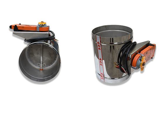 Hvacシステムは前部/後部ダンパーのアクセスを用いる地帯のダンパーを導管で送る