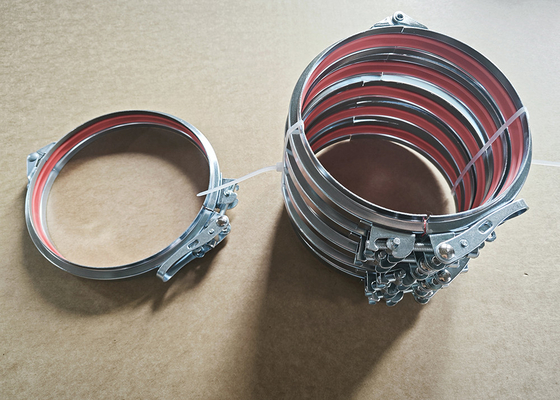 180mm 重量管のクランプ 輸送鋼管システム