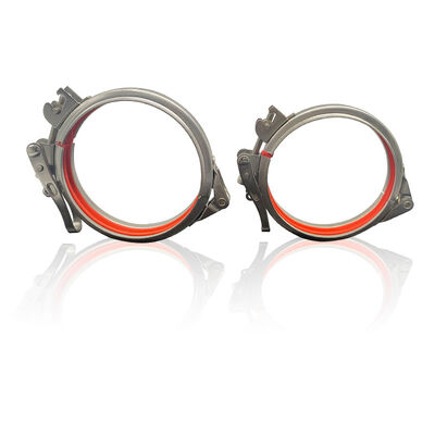 快速解体 快速ロッククランプ モジュール式管環 304ステンレス鋼クリップ